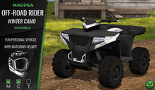 MadPea Off-Road Rider - Winter Camo