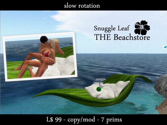 Sculpted Snuggle Leaf ---- CUTEST anim -----
