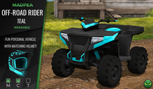MadPea Off-Road Rider - Teal