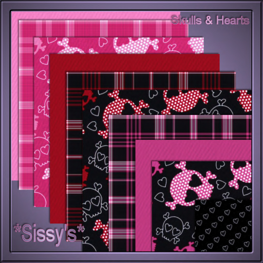 *-* Royal Pain *-* Skulls Textures Boxed