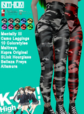 KO-H Mentally Ill Camo Leggings