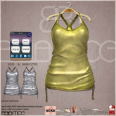 Baiastice_Denim Tank Dress-Olive
