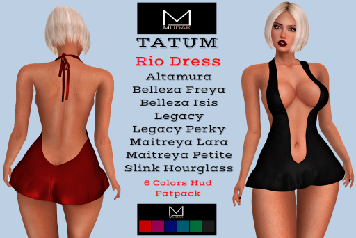 MUDAK - TATUM DRESS FATPACK