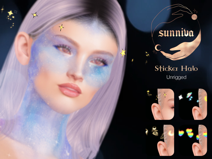Sunniva . Sticker Halo - Unpack