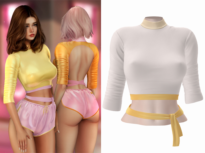 -[ vagrant ]- Sophia Top - White