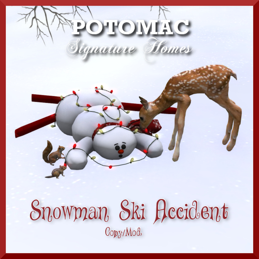 Snowman Ski Accident (boxed)