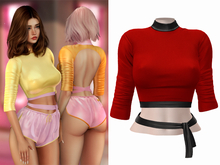 -[ vagrant ]- Sophia Top - Red
