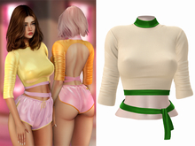 -[ vagrant ]- Sophia Top - Cream
