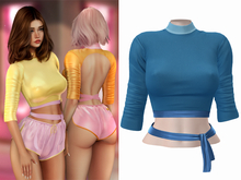 -[ vagrant ]- Sophia Top - Blue