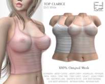 FF Original - Top Clarice DUO - WHITE
