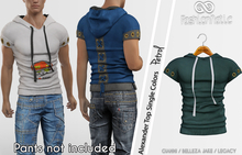 Alexander Male Top Petrol - Signature Gianni, Belleza Jake , Legacy - FashionNatic 