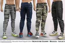 Alexander Male Pants Fatpack Colors - Signature Gianni, Belleza Jake , Legacy - FashionNatic 