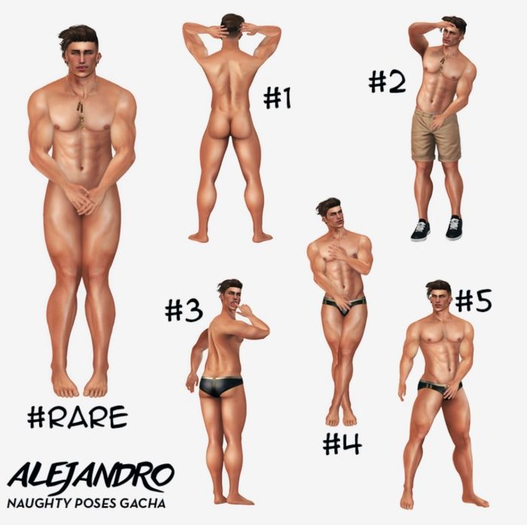 Alejandro - Naught Poses Gacha #2