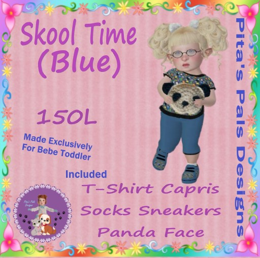 {PPD} Skool Time (Blue)