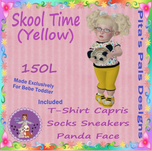 {PPD} Skool Time (Yellow)