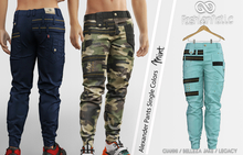 Alexander Male Pants Mint- Signature Gianni, Belleza Jake , Legacy - FashionNatic 