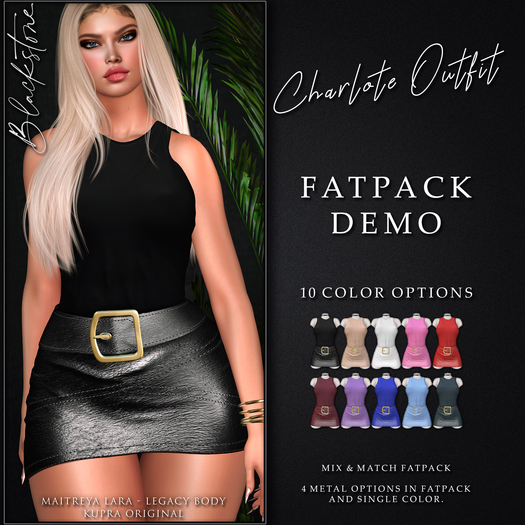 Blackstone - Charlote Outfit - Fatpack - Box DEMO