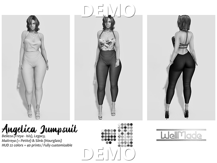 [WellMade] Angelica Jumpsuit DEMO
