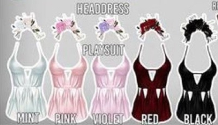 Birdy - Spring - Playsuit - Lara - Red