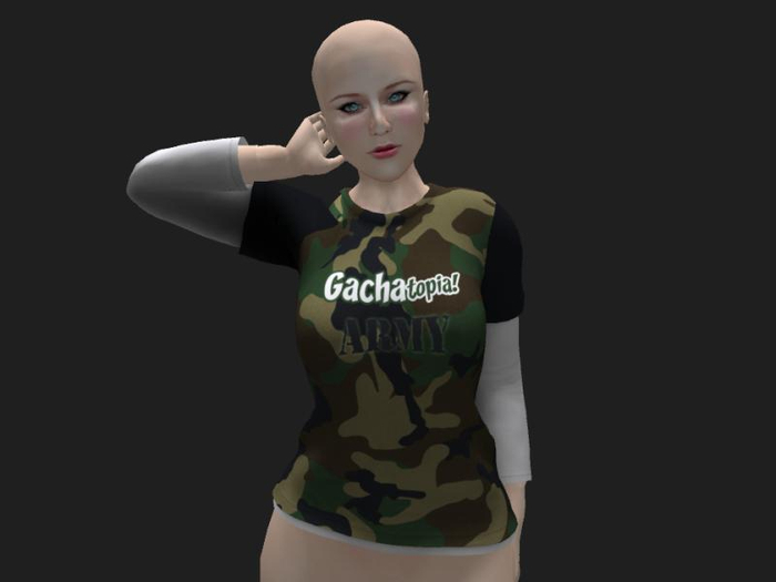 GACHATOPIA! - Female Shirt - Gachatopia Army
