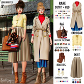 Belle Epoque { Long Winter } Bag Grey