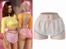 -[ vagrant ]- Sophia Shorts - White
