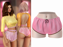 -[ vagrant ]- Sophia Shorts - Warm Pink