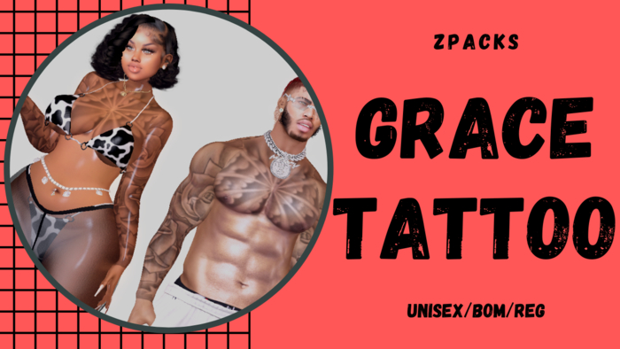 ZPACKS Grace Tattoo