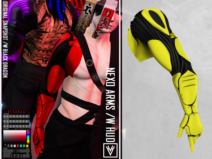 [ xVx ]NEXO ARMS - YELLOW