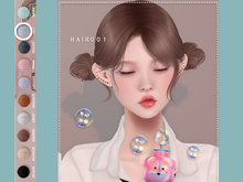 VCO | Molly Hair | Sky (With resizer) | SALE