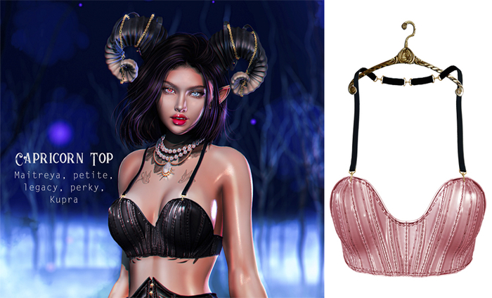 UNA. Capricorn Top Pink