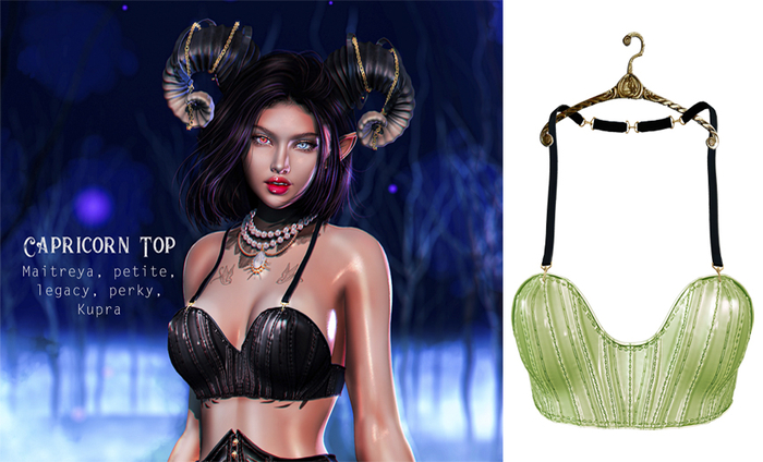 UNA. Capricorn Top Green