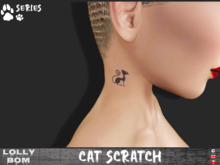 LOLLY's BOM things... [tattoo] Scratch (neck-right)