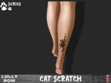 LOLLY's BOM things... [tattoo] Scratch (back-ankle)