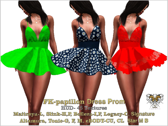 FK papillon Dress Prom Gift