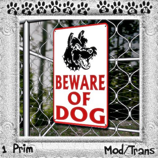 :F.U.C: Beware Of Dog Sign 