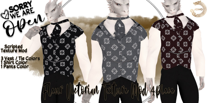 SWO Texture Mod Kit Fleur for SWO Victorian 4-piece Outft