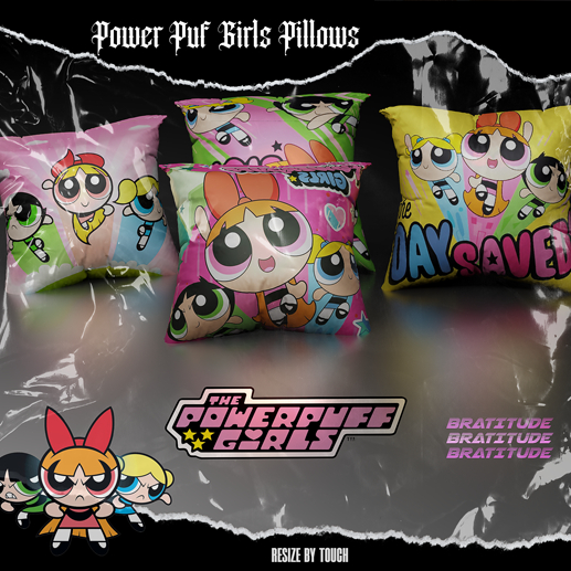 BRAT// PowerPuff Pillow Pack