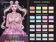 {Limerence} Usagi hair-Pastel clouds