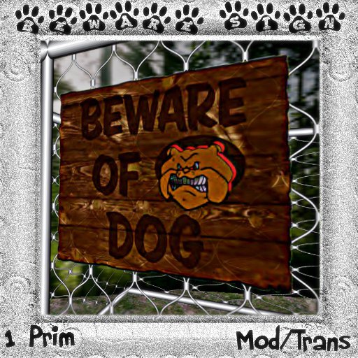 :F.U.C: Beware Of Dog Sign 6