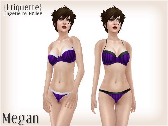 {Etiquette} Megan - Purple Rain