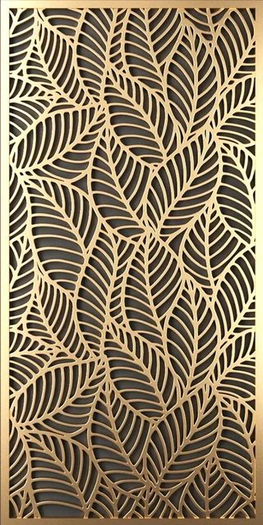 Gold leaves Texture