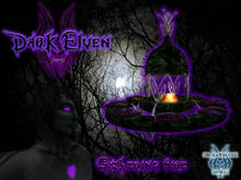 Dark Elven Gathering fire