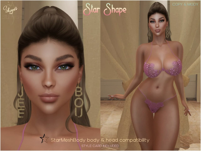 Shape STAR & StarMeshBody SLIM & PLUS Version