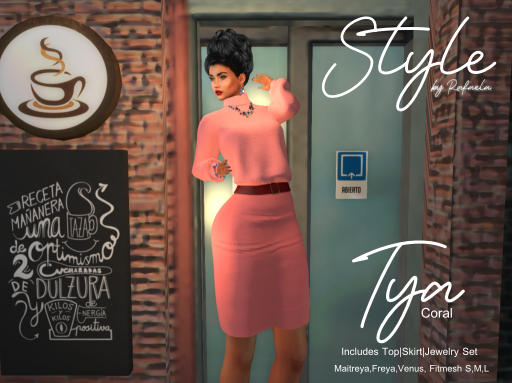 Style by Rafaela Tya Coral Set BOX