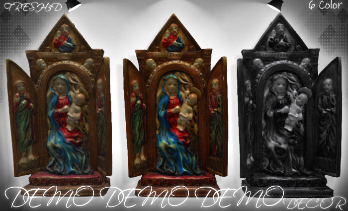 FRESH3D Mary Statue DEMO