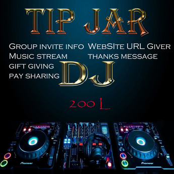 Second Life Marketplace - DJ TIP JAR