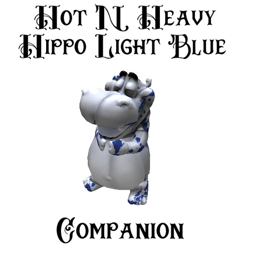 Hot N Heavy - Hippo Companion Light Blue