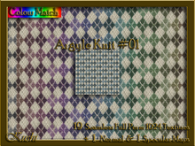 Argyle Knit #01 Seamless Texture Set