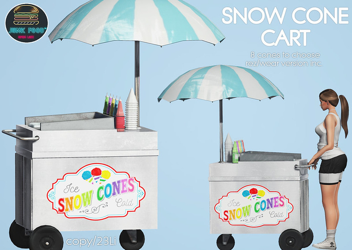 Junk Food - Snow Cone Cart
